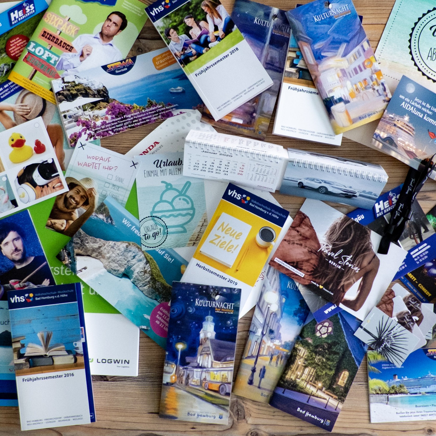 Printproduktion und Druck